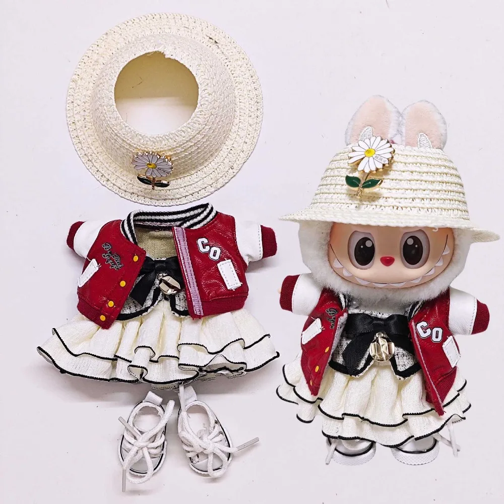 Party Games 15 In 1 - Vêtements de poupée Labubu 15/17cm, tenue