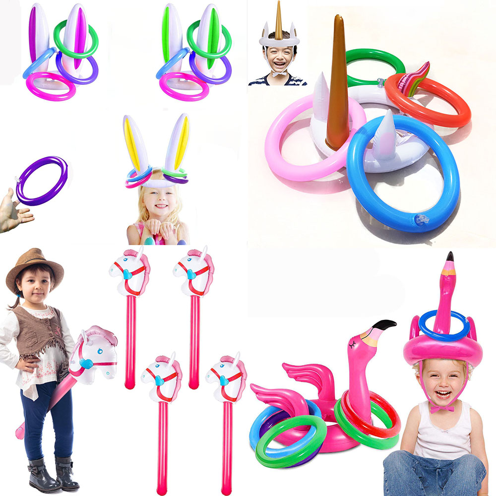 Party Games Bunny - Bâton Gonflable en Forme de Tête