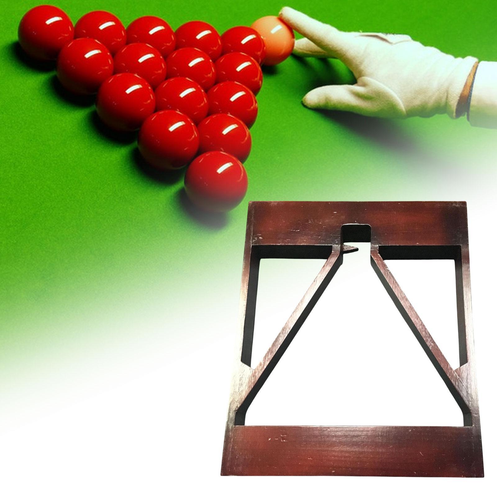 Party Games Competition - Support triangulaire pour boules de billard,