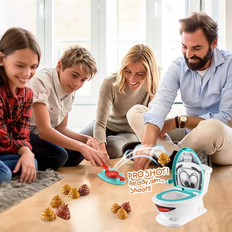 Jeu de toilette Poop Game avec - Party Games 15 In 1 avis et prix