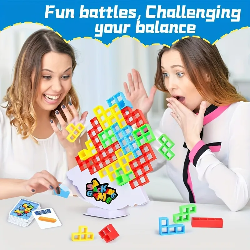 Jeu de Tour d'Équilibre Coloré - Party Games Competition avis et prix