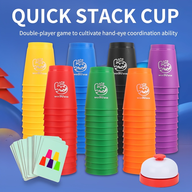 Jeu de tasses à empiler rapide - Party Games Competition avis et prix