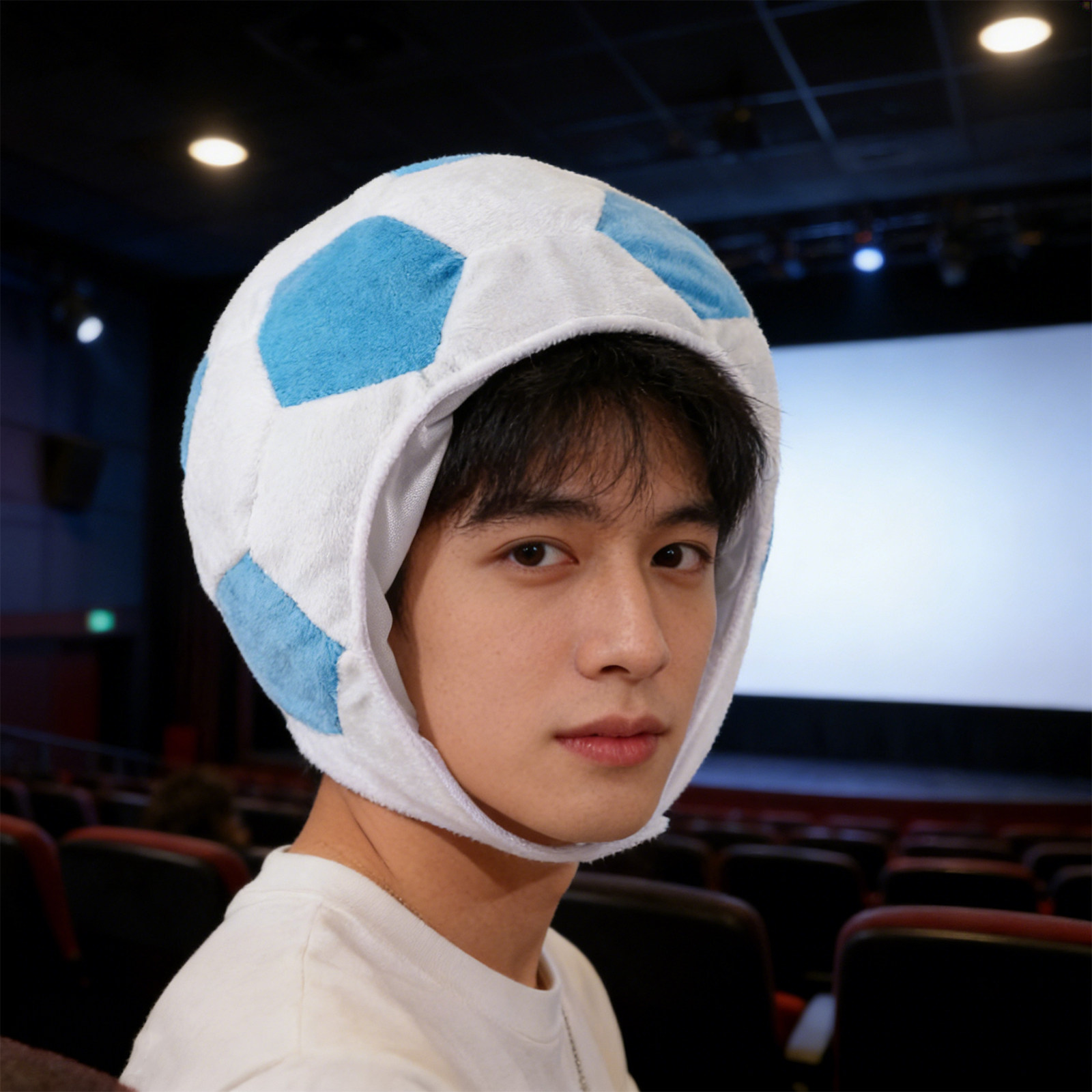 Chapeau de football bleu chaud - Party Games Competition avis et prix